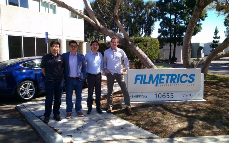 優(yōu)尼康負(fù)責(zé)人應(yīng)邀赴美國(guó)加州會(huì)晤Filmetrics 公司負(fù)責(zé)人